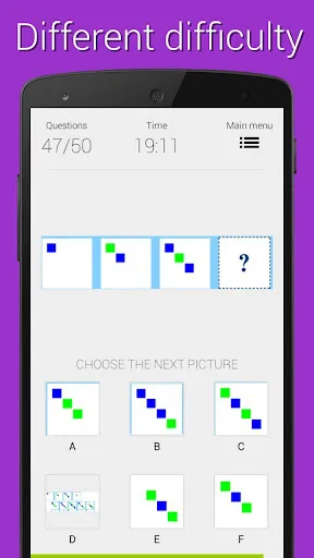 Capturas de pantalla de Brainiac test