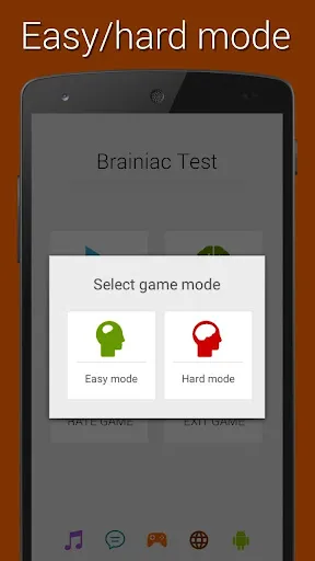Capturas de pantalla de Brainiac test