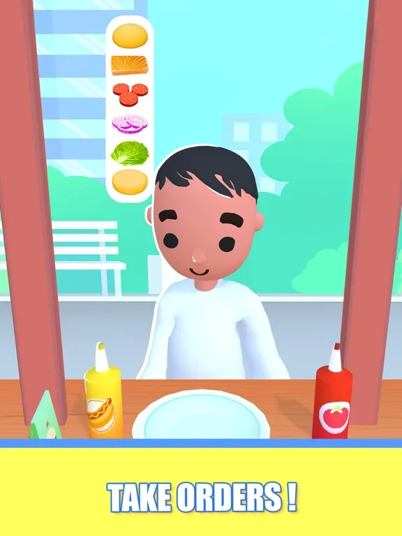 صور The Burger Shop - Food Serving iPad 