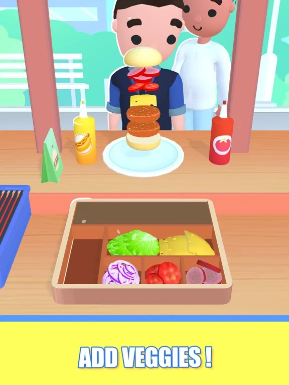 صور The Burger Shop - Food Serving iPad 