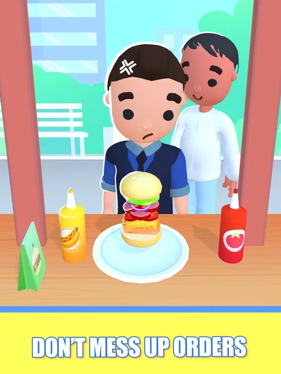 صور The Burger Shop - Food Serving iPad 