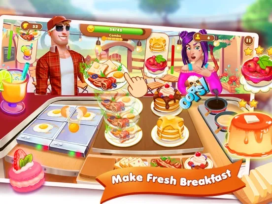 Restaurant Fever - Food Game iPad  Screenshots