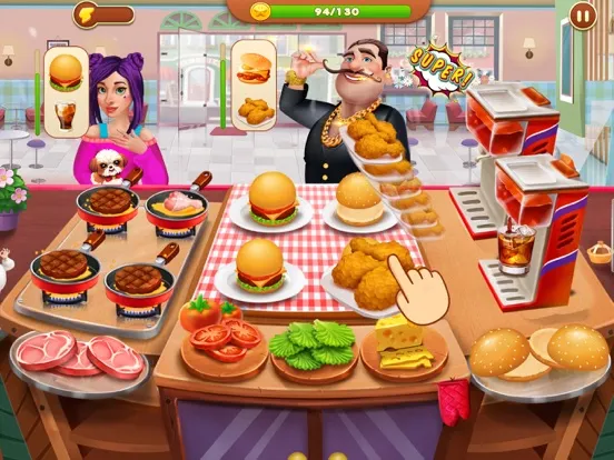 Restaurant Fever - Food Game iPad  Screenshots