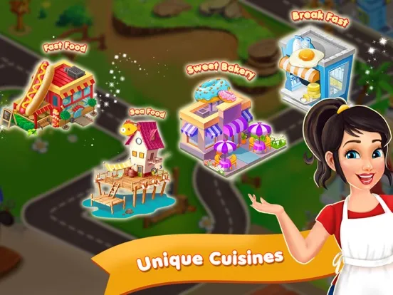 Restaurant Fever - Food Game iPad  Screenshots