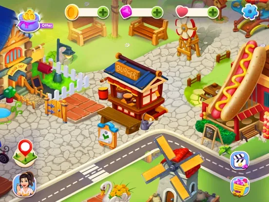 Restaurant Fever - Food Game iPad  Screenshots
