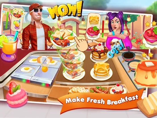 Restaurant Fever - Food Game iPad  Screenshots
