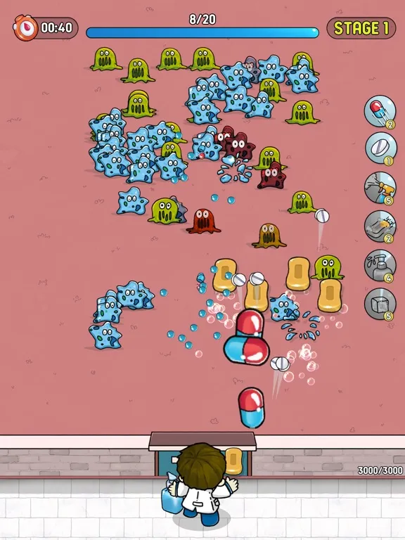 Tangkapan skrin Germ Emergency iPad 