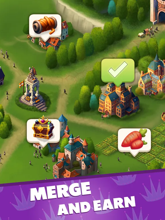 Ảnh chụp màn hình của Merge Empress iPad 
