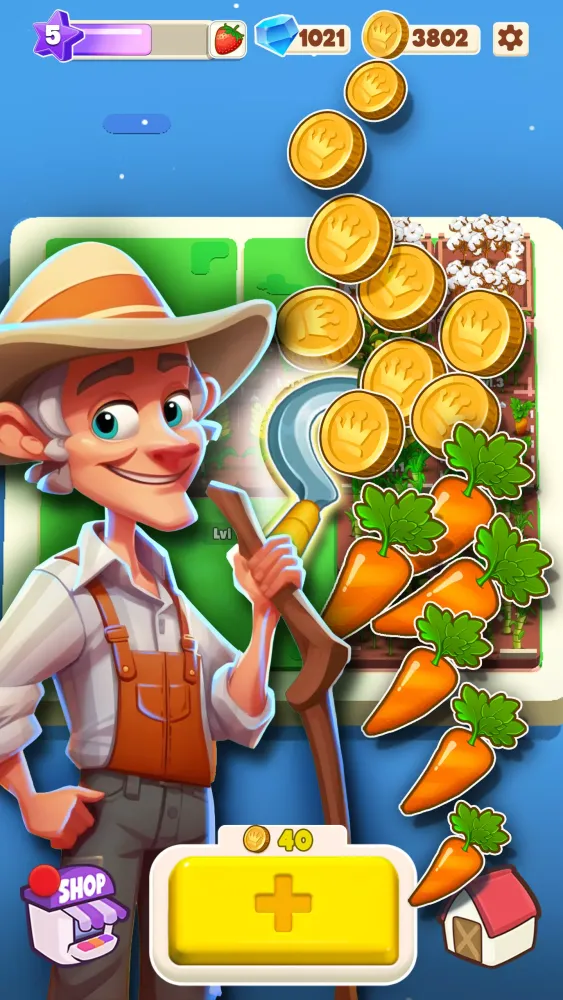 Merge Farming Game স্ক্রিনশট