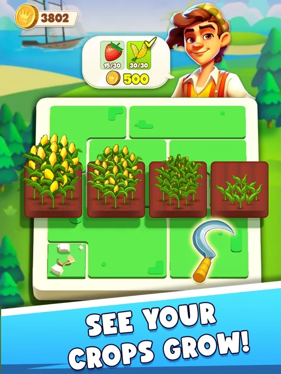 تصاویر Merge Farming Games iPad 