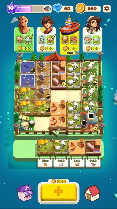 تصاویر Merge Farming Games