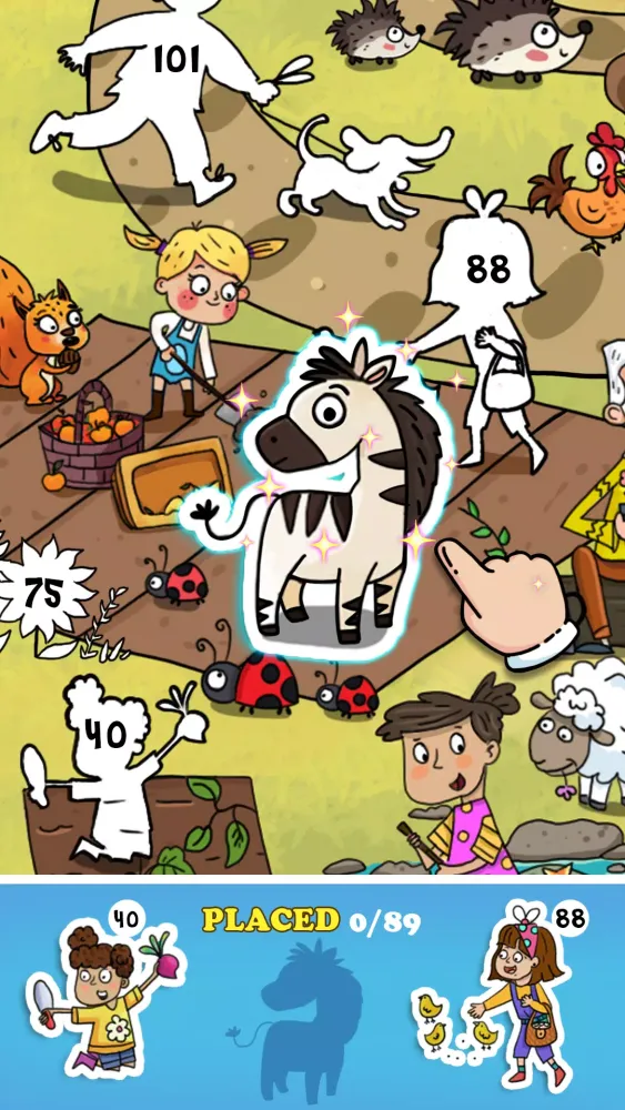 Capturas de tela do Stickers Puzzle:Match by Color