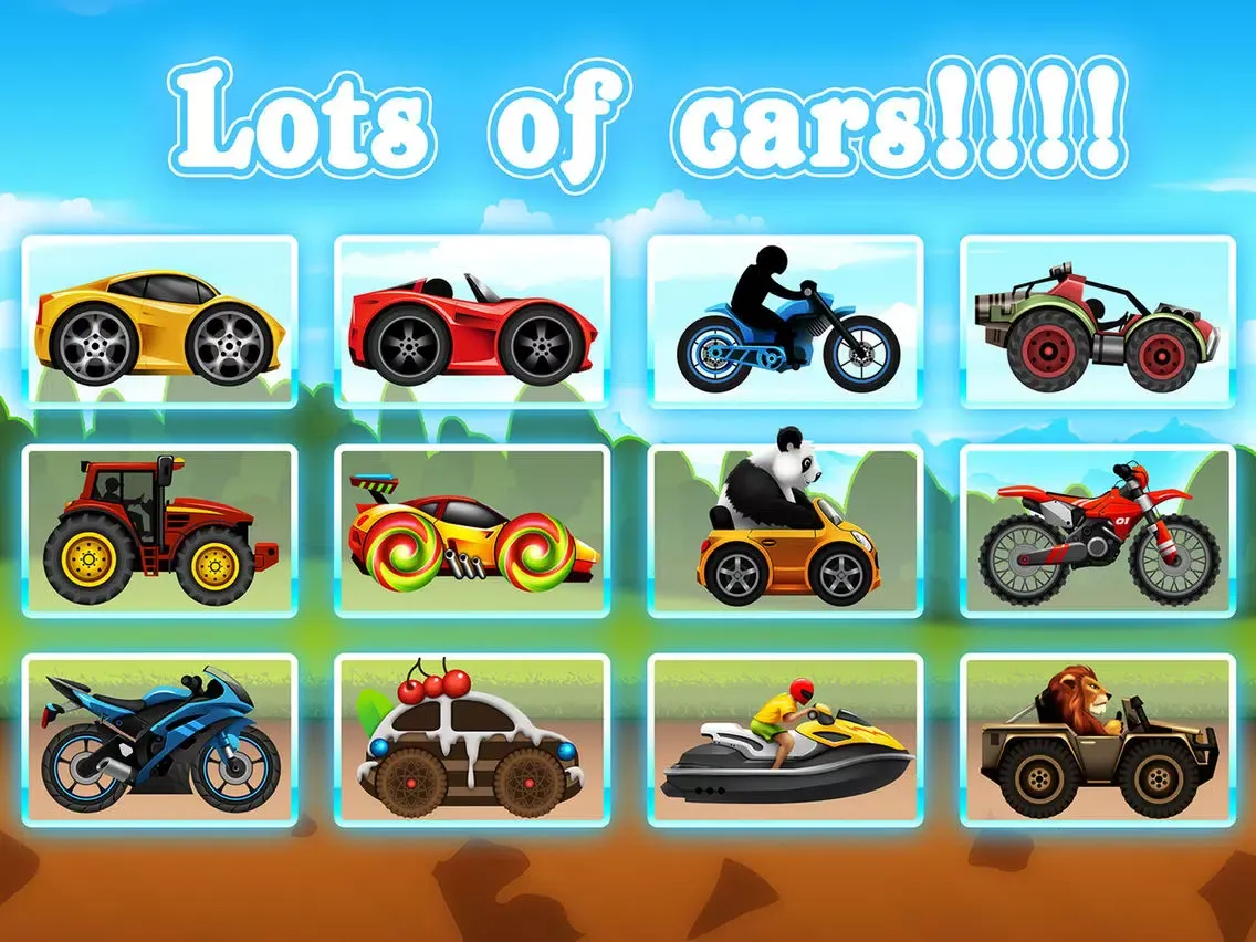 Captures d'écran de Fun Kid Racing Pro iPad 