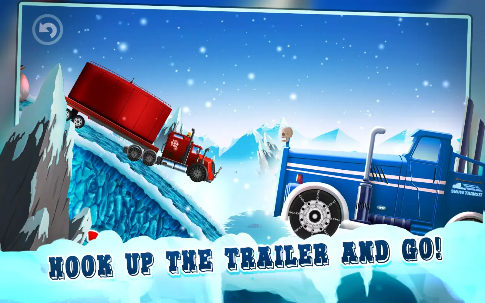 Ice Road Truck Driving Race应用截图
