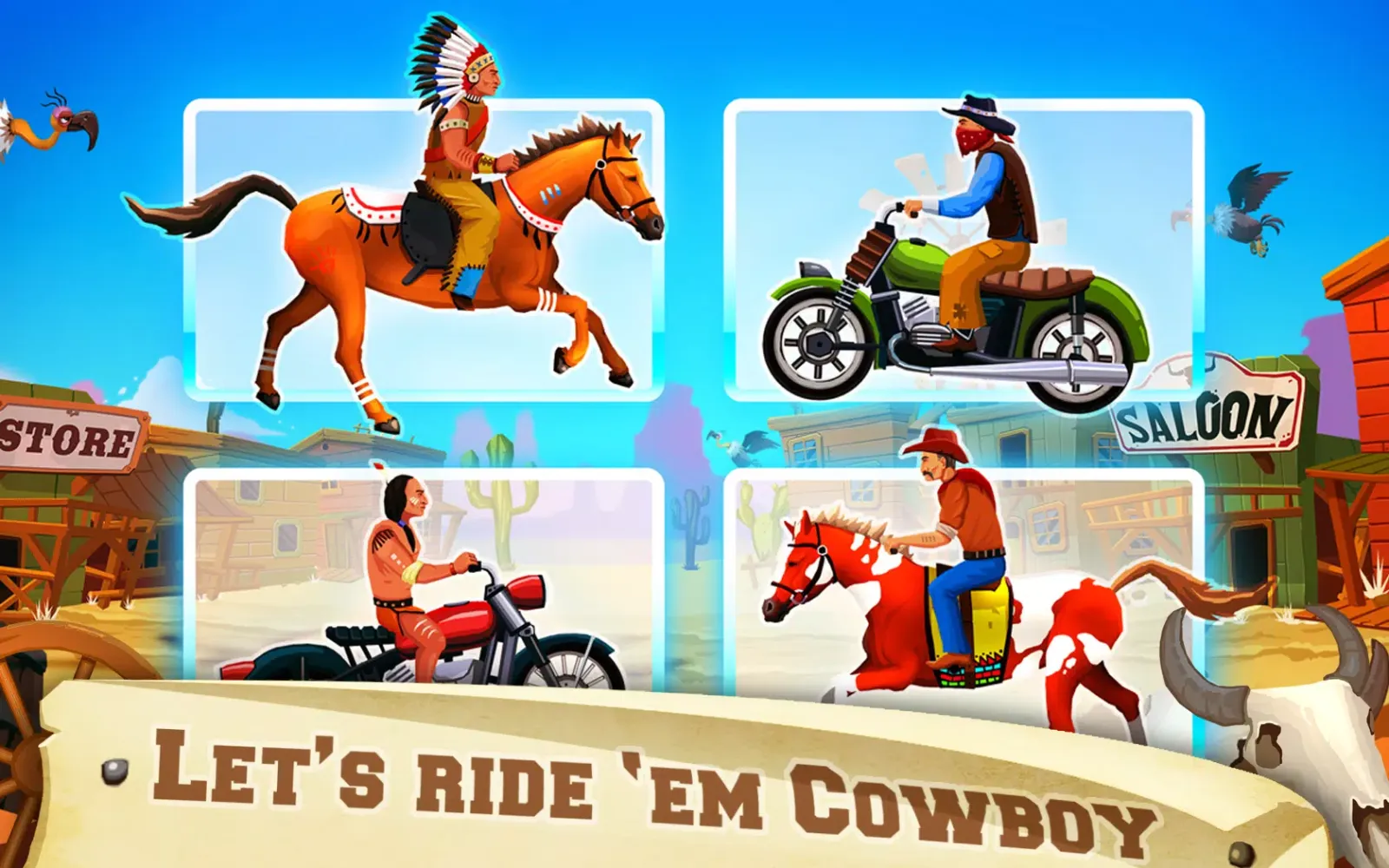 Wild West Race应用截图