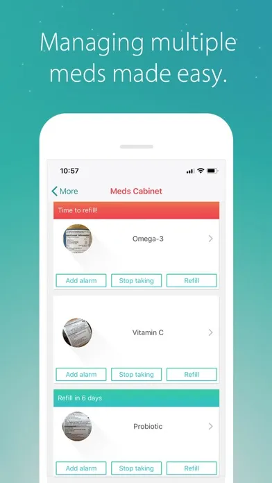 Screenshot di Memo Health Pill Reminder
