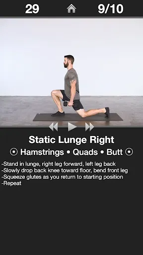 Captures d'écran de Daily Leg Workout