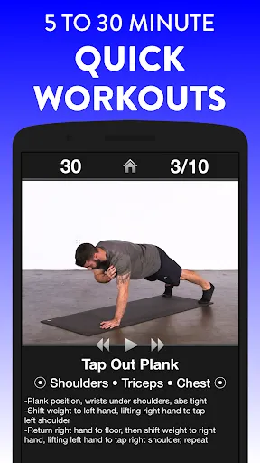 Zrzuty ekranu Daily Workouts