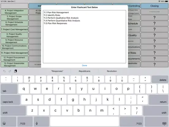 Matrix Exam iPad 應用截圖