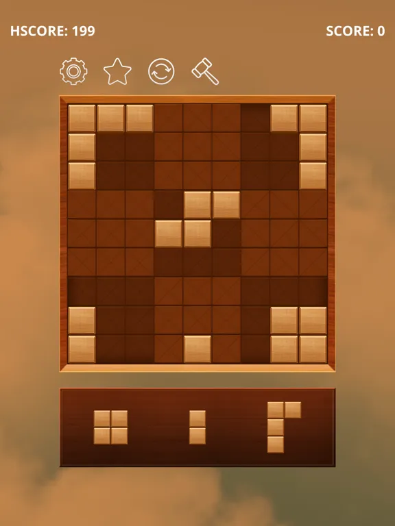 Capturas de tela do Sudoku Wood - Block Puzzle iPad 