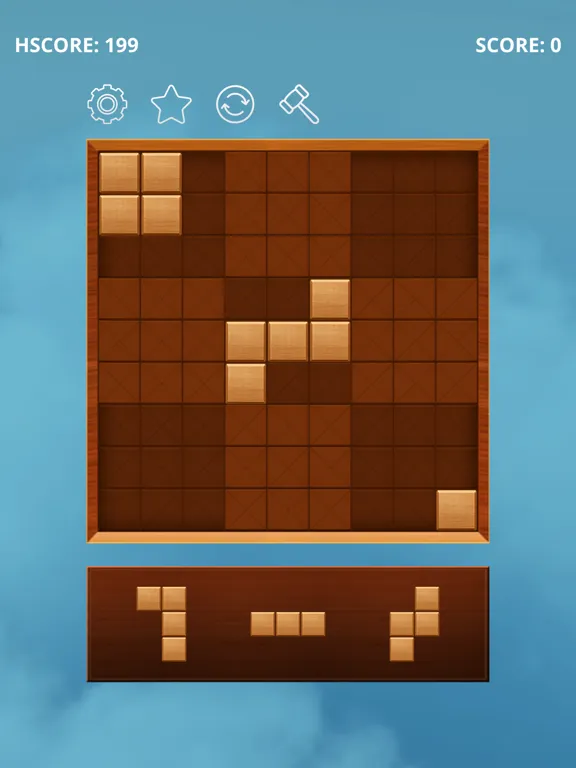 Capturas de tela do Sudoku Wood - Block Puzzle iPad 