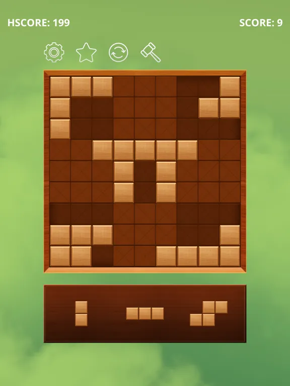 Capturas de tela do Sudoku Wood - Block Puzzle iPad 