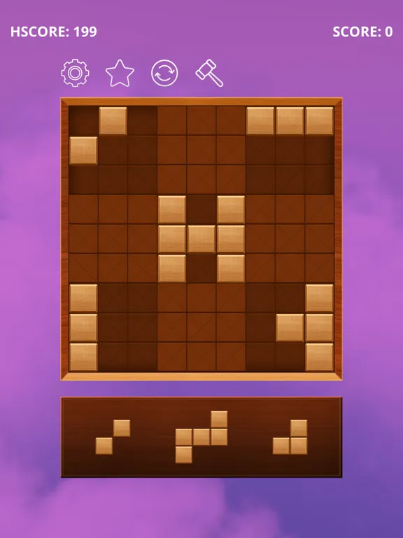 Capturas de tela do Sudoku Wood - Block Puzzle iPad 