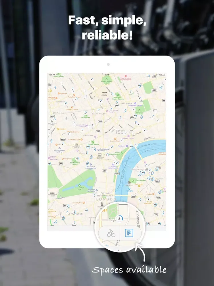 London Cycle Hire - Live iPad  スクリーンショット