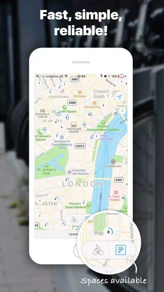 London Cycle Hire - Live スクリーンショット