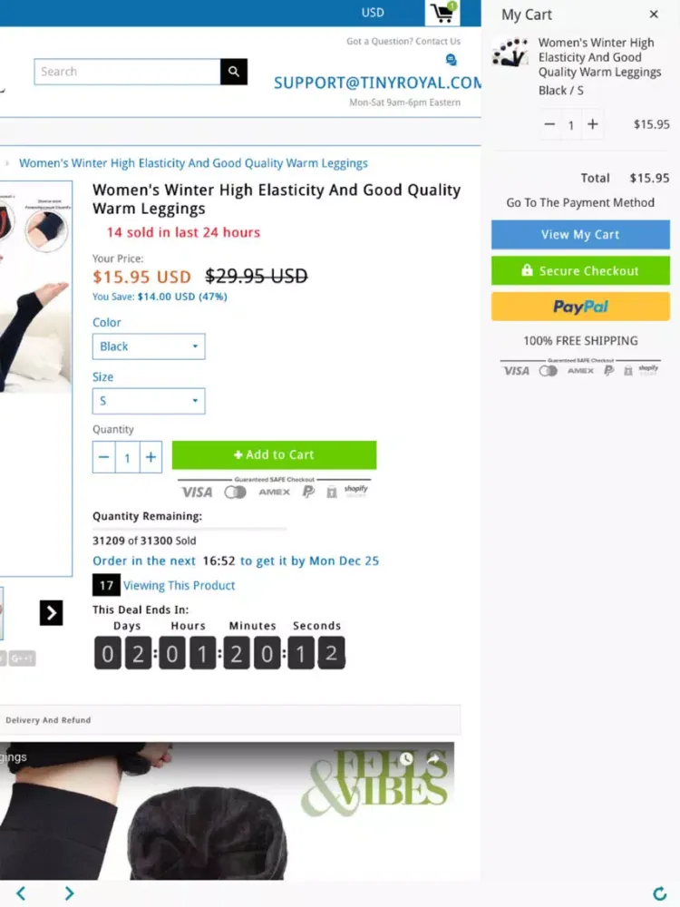 TinyRoyal Online Shopping iPad 應用截圖