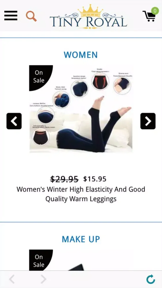 TinyRoyal Online Shopping應用截圖