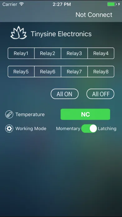 TOSR1x2 WiFi Screenshots