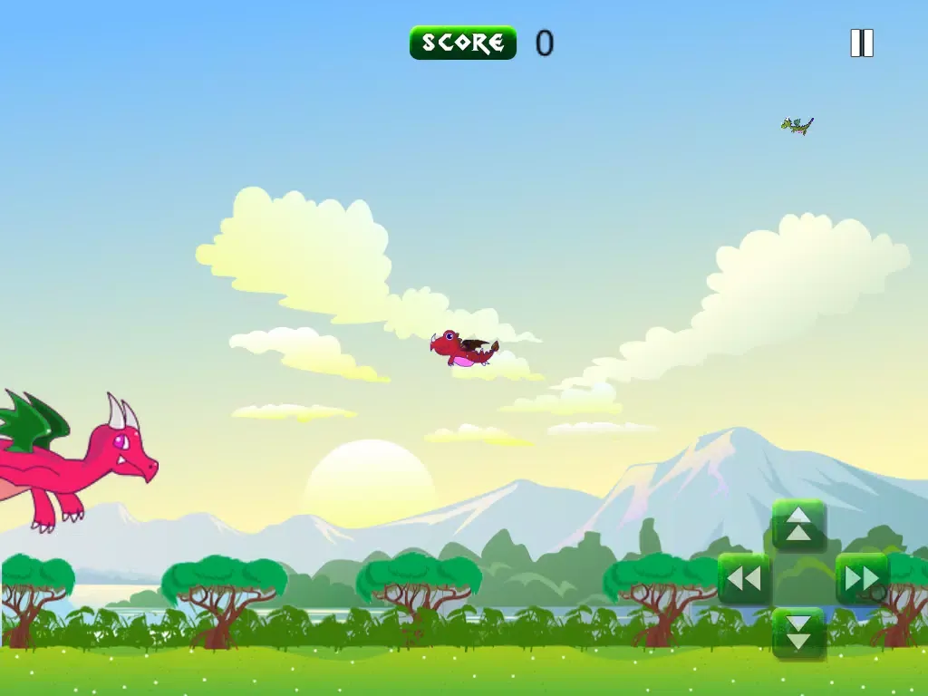 صور The Amazing Baby Dragon - Cute Tiny Beast Frenzy iPad 
