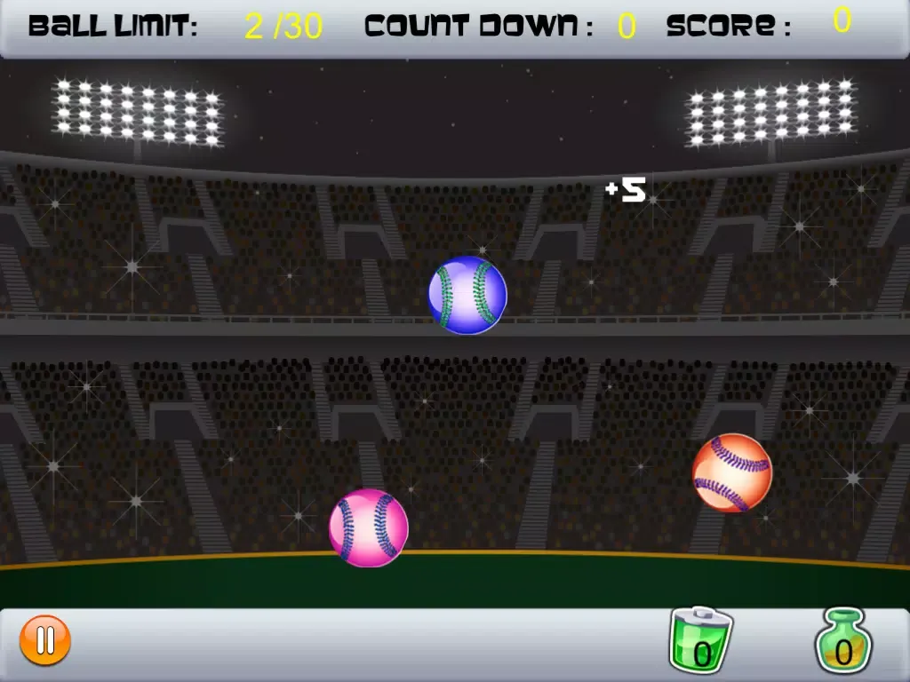 Epic Baseball Tap Madness - Glossy Balls Hitting Challenge iPad  Screenshots