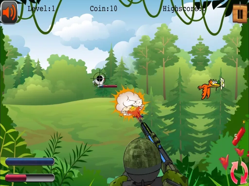 Screenshot di Zombie Bugs Attack - Kill The Flying Insects LX iPad 