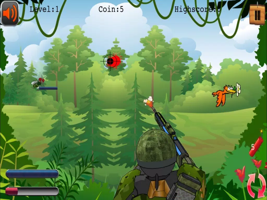 Zombie Bugs Attack - Kill The Flying Insects LX iPad 应用截图