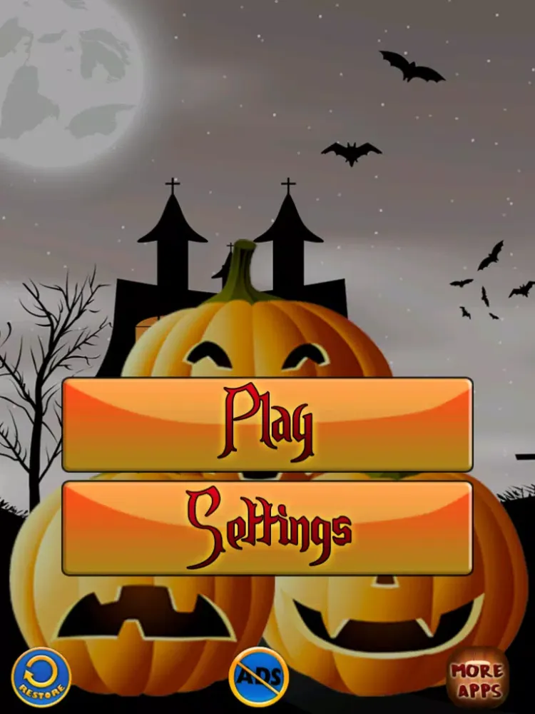 Creepy Funny Halloween Pumpkin Tower Stack iPad  স্ক্রিনশট