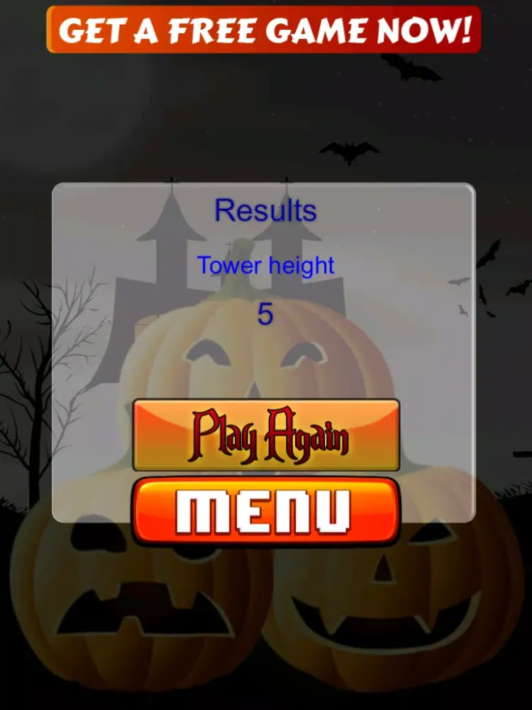 Creepy Funny Halloween Pumpkin Tower Stack iPad  স্ক্রিনশট