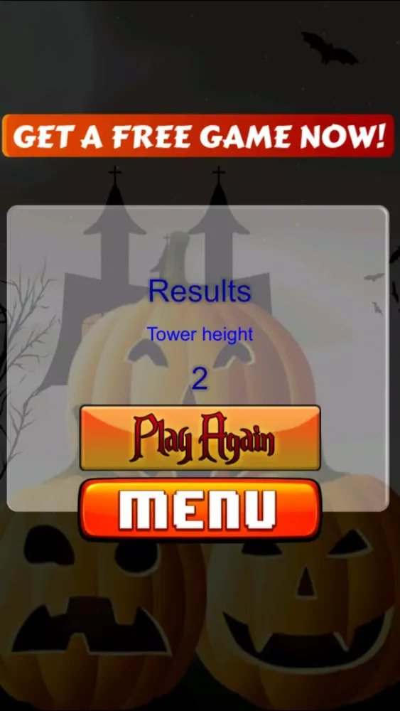 Creepy Funny Halloween Pumpkin Tower Stack স্ক্রিনশট