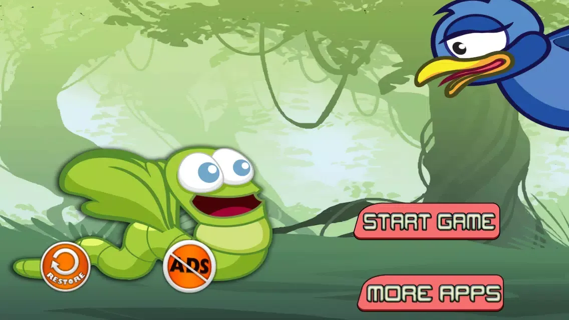 Screenshot di Flying Guardian Rush - Tappy Grub Mania