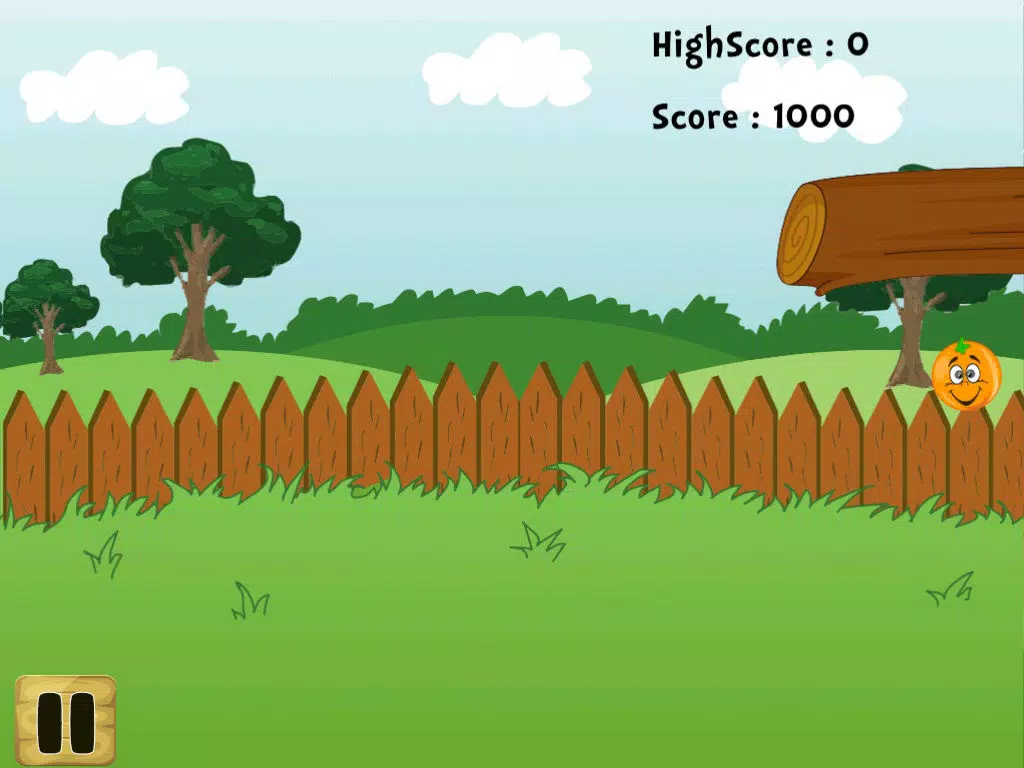 Capturas de tela do Orange Falling Blitz - Don't Drop The Fruit Survival Game iPad 