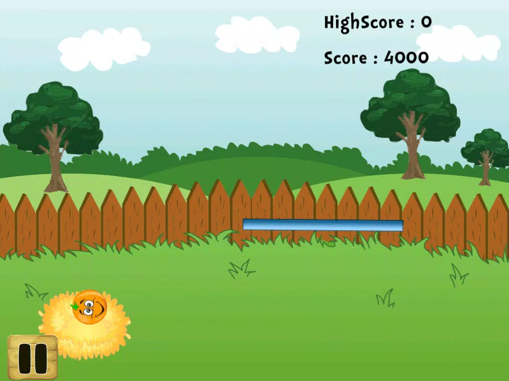Capturas de tela do Orange Falling Blitz - Don't Drop The Fruit Survival Game iPad 