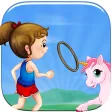 Shoot That Ponytails - A Cute Girl Tossing Challenge Shoot That Ponytails - A Cute Girl Tossing Challenge
