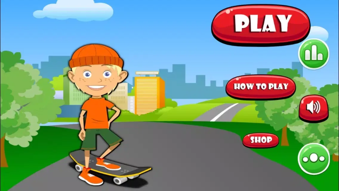 Kid Skater Dual Jumper Rush - Fast Action Collecting Game LX 스크린샷