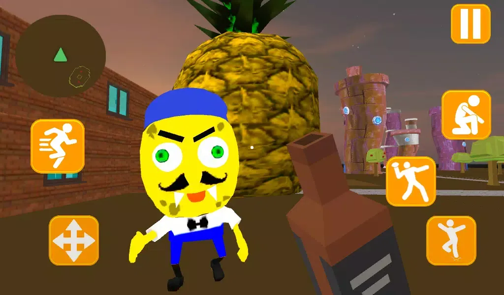 Neighbor Sponge. Scary Secret Screenshots