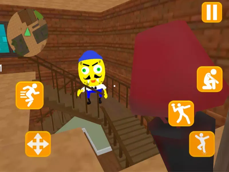 Neighbor Sponge. Scary Secret Screenshots