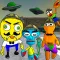 Sponge Area 51. Neighbor Alien