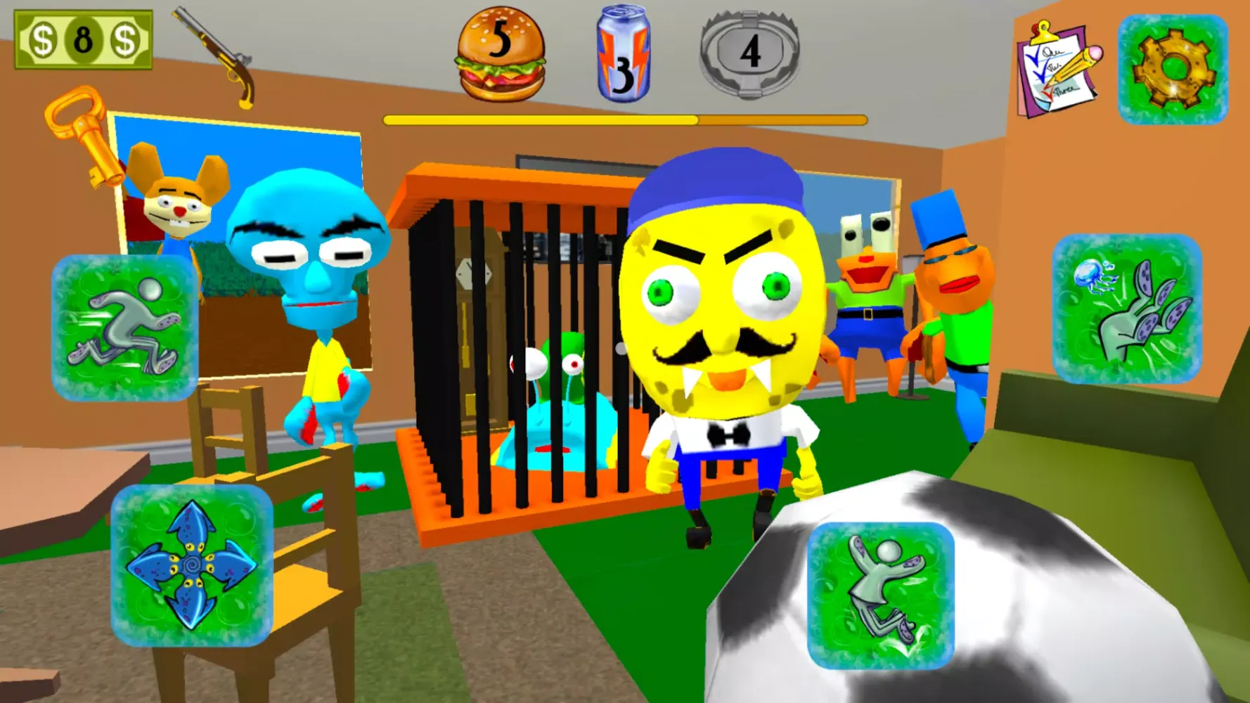 Sponge Neighbor Escape 3D Screenshots