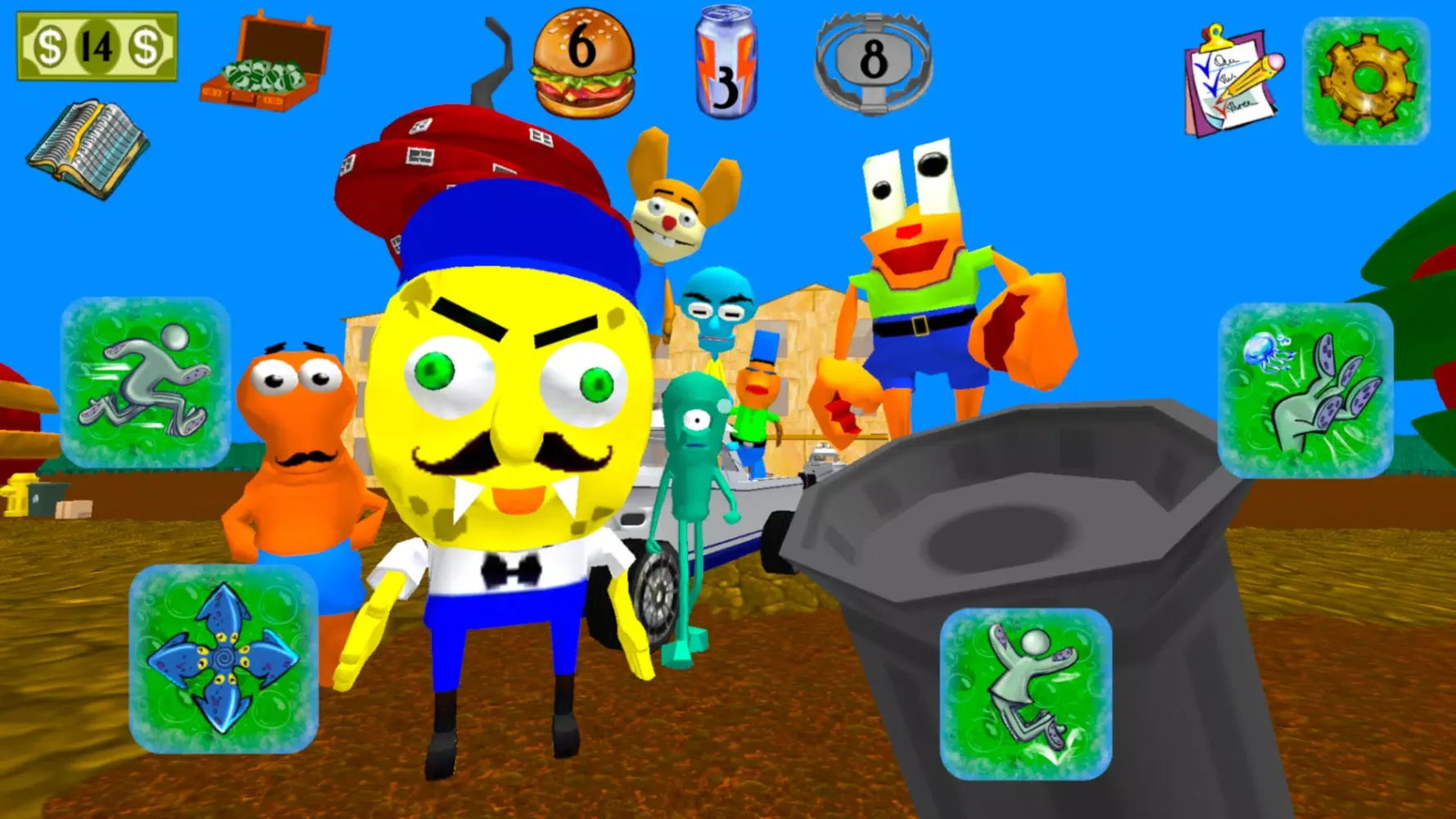 Sponge Neighbor Escape 3D Screenshots