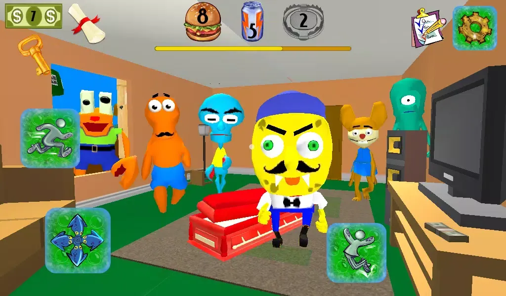 Sponge Neighbor Escape 3D Screenshots